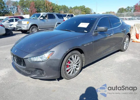 2014 Maserati Ghibli S Q4 из США, поврежденный, VIN ZAM57RTAXE1113266